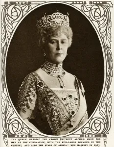 Consort Prints: Queen Mary at a state function