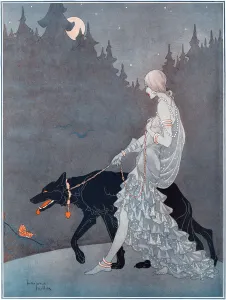 Clad Prints: Queen of the Night by Marjorie Miller