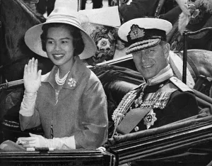 Airport Prints: Queen Sirikit of Thailand and Prince Philip
