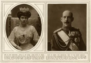 Sophie Prints: Queen Sophie of Greece & King Constantine I