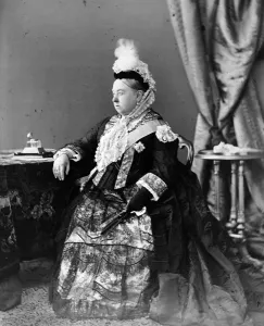 Prints of Photographic portrait of Queen Victoria (1819-1901) of Great Britain and Ireland and Empress of India, pictured in 1887, probably on the Isle of Wight November Prints: Queen Victoria, 1887