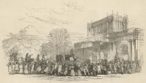 Crowd Prints: Queen Victoria at Chatsworth