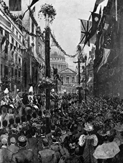 Saint Prints: Queen Victoria Diamond Jubilee 1897 - St Pauls Cathedral