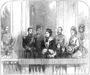 Balcony Prints: Queen Victoria and family