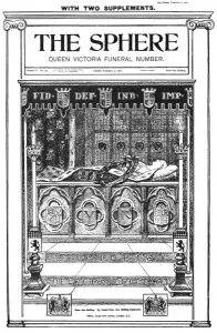 Commemorative Prints: Queen Victoria funeral edition of The Sphere