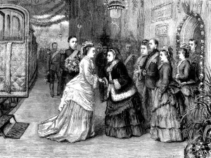 Arriving Prints: Queen Victoria greeting the Duke of Edinburgh and the Grand