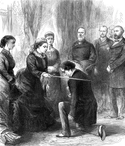 Garter Prints: Queen Victoria Investing Disraeli with the Order of the Gart
