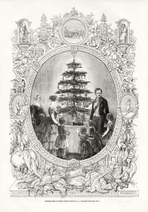 Gather Prints: Queen Victoria, Prince Albert and their Christmas Tree