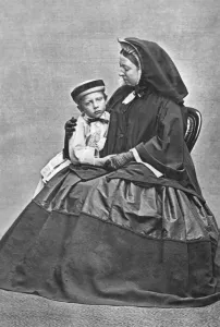 Kaiser Prints: Queen Victoria and Prince Wilhelm of Prussia