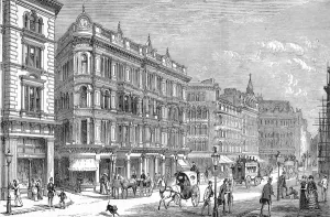 Images Dated 3rd December 2004: Queen Victoria Street, London, 1874
