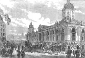 Metropolitan Prints: Queen Victorias procession in Smithfield