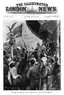 Subjects Prints: Queen Victorias subjects celebrate her Diamond Jubilee