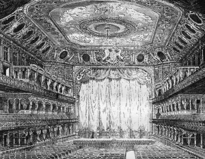 Concert Prints: Queens Hall, interior, Langham Place, 1900