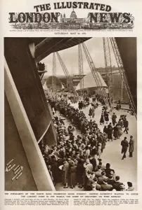 Discovery Prints: Queue for Dome of Discovery, Festival of Britain