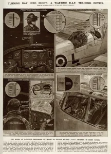 Goggles Prints: R. A. F. Night Flying Simulation by G. H. Davis