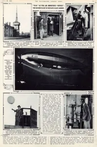 Minister Prints: R101 as the air ministers office, 1929