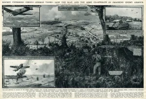 Smoke Prints: RAF and Army cooperate against enemy by G. H. Davis