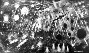 Berlin Prints: RAF Bombers over Berlin; Second World War, 1943