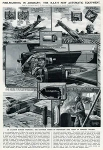 Crash Prints: RAF fire-fighting equipment by G. H. Davis