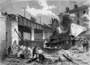 Accidents Prints: Rail Accident London
