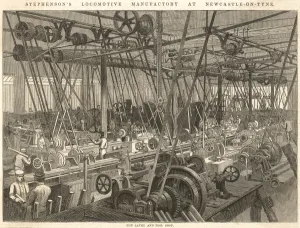 Stephenson Prints: Rail / Manufacture