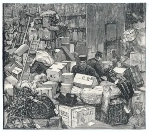 Luggage Prints: Rail Strike / Luggage / 1891