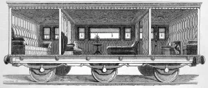 Eastern Prints: Railway carriage built for the Prince and Princess of Wales