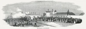 Building Prints: Railway station at Huntingdon, Cambridgeshire
