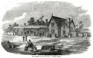 Building Prints: Railway station at Kettering, Northamptonshire