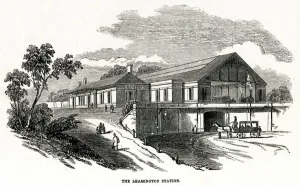 Building Prints: Railway station at Leamington (Spa), Warwickshire 1852