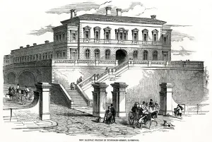 Building Prints: Railway station at Tithebarn Street, Liverpool