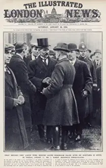 Macdonald Prints: Ramsay Macdonald becomes Britains first Labour Prime Minist