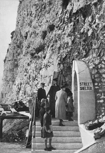 Tunnels Prints: Ramsgate tunnels as air raid shelters, WWII