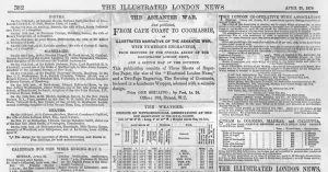 Announcement Prints: Randolph Churchill marriage announcement, 1874