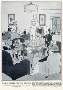 Cigarette Prints: Rational Gadgets For Your Coupons by William Heath Robinson