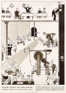 Restaurant Prints: Rational Gadgets For Your Coupons by William Heath Robinson
