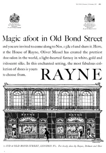 Shops Prints: Rayne shoes advertisement