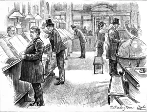 2005 Prints: The Reading Room of Lloyds of London, 1890