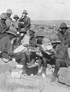 Resting Prints: Reading The Tatler in Gallipoli, WW1