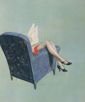 Colour Prints: Reading With Understanding; Or, A Leg-ible Article, by Bevan