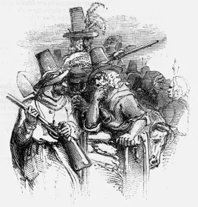 1843 Prints: Rebecca Riots, 1843