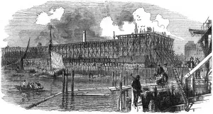 Houses Prints: Rebuilding of Houses of Parliament
