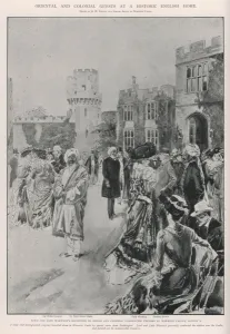 Visitor Prints: Reception for colonial coronation visitors