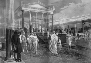 Matania Prints: Reconstructing Ancient Pompeii by Fortunino Matania