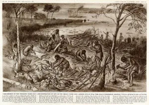 Stone Prints: Reconstruction of Mesolithic site of Star Carr, Yorkshire