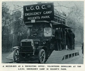Volunteer Prints: Recuiting volunteers for bus-driving 1926