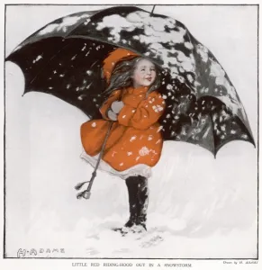 Snowing Prints: Red Riding Hood & Snow