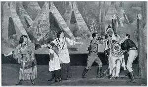 Scene Prints: The Redskins at the London Hippodrome