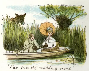 Donkey Prints: TWO AMONG THE REEDS 1879