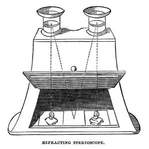 Jun17 Prints: Refracting stereoscope, 1852